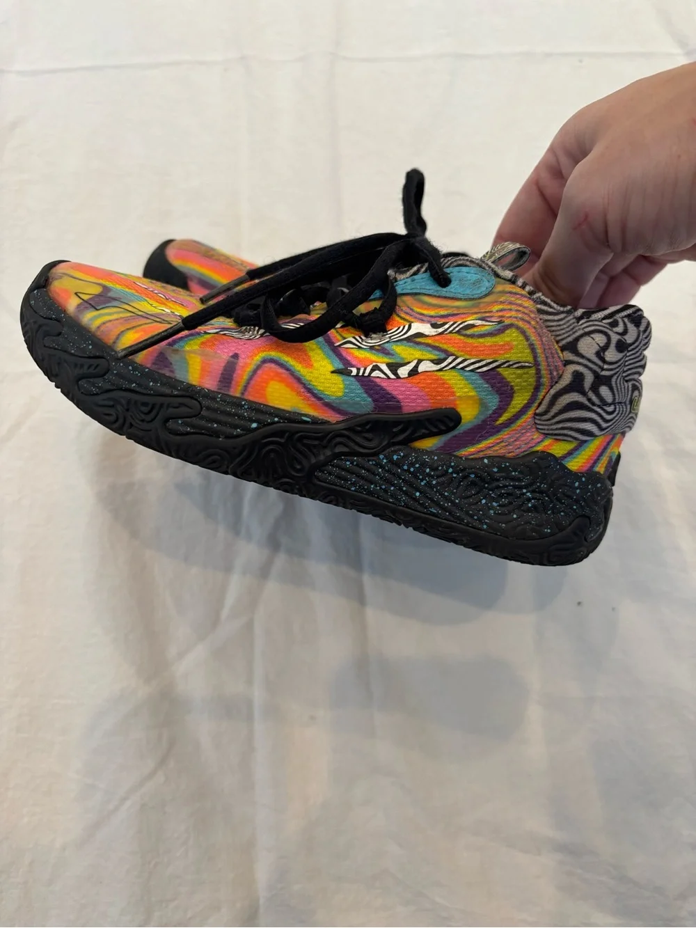 Kid's Puma MELO MB.03 x Dexter's Laboratory Basketball Shoe